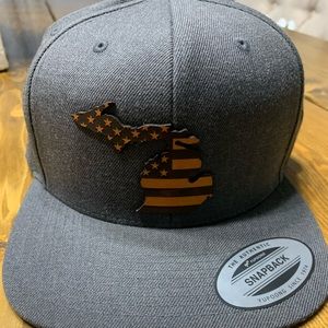 Branded Bills Hat - Michigan Patriotic Snapback